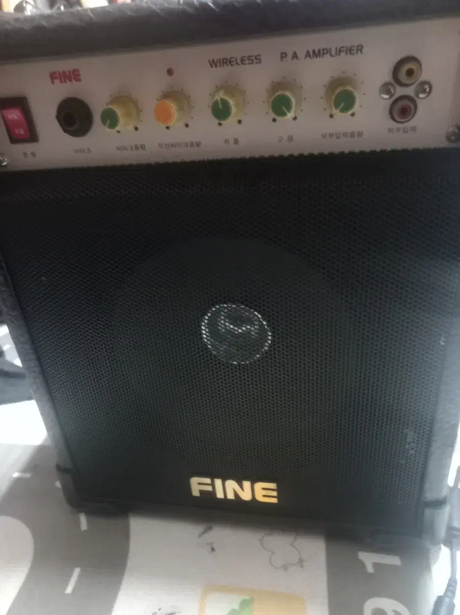 FINE  FW 100  앰프